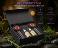 Geschenkset - 2 Kopfhautmassagegeräte + 2 Rosmarin Haarpflegeöle